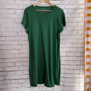 Green T-Shirt Dress